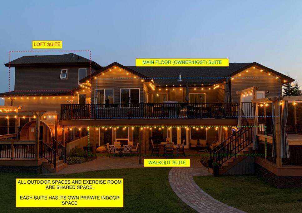 Dragonfly Inn Loft Suite Sherwood Park Exterior foto